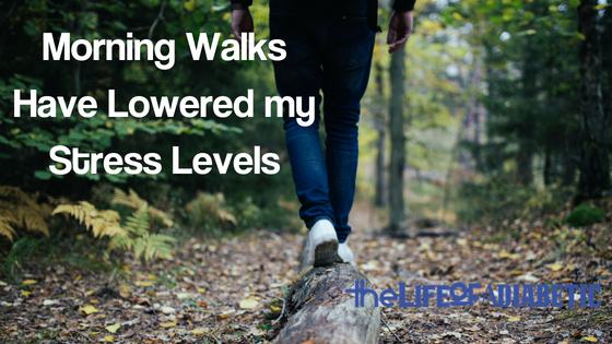 morning walks lower stress levels