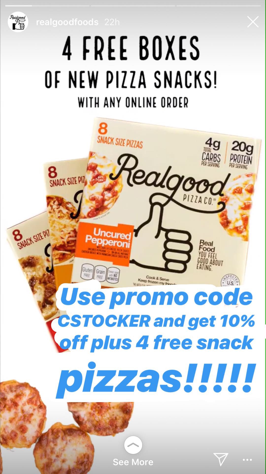 real good foods 4 free boxes
