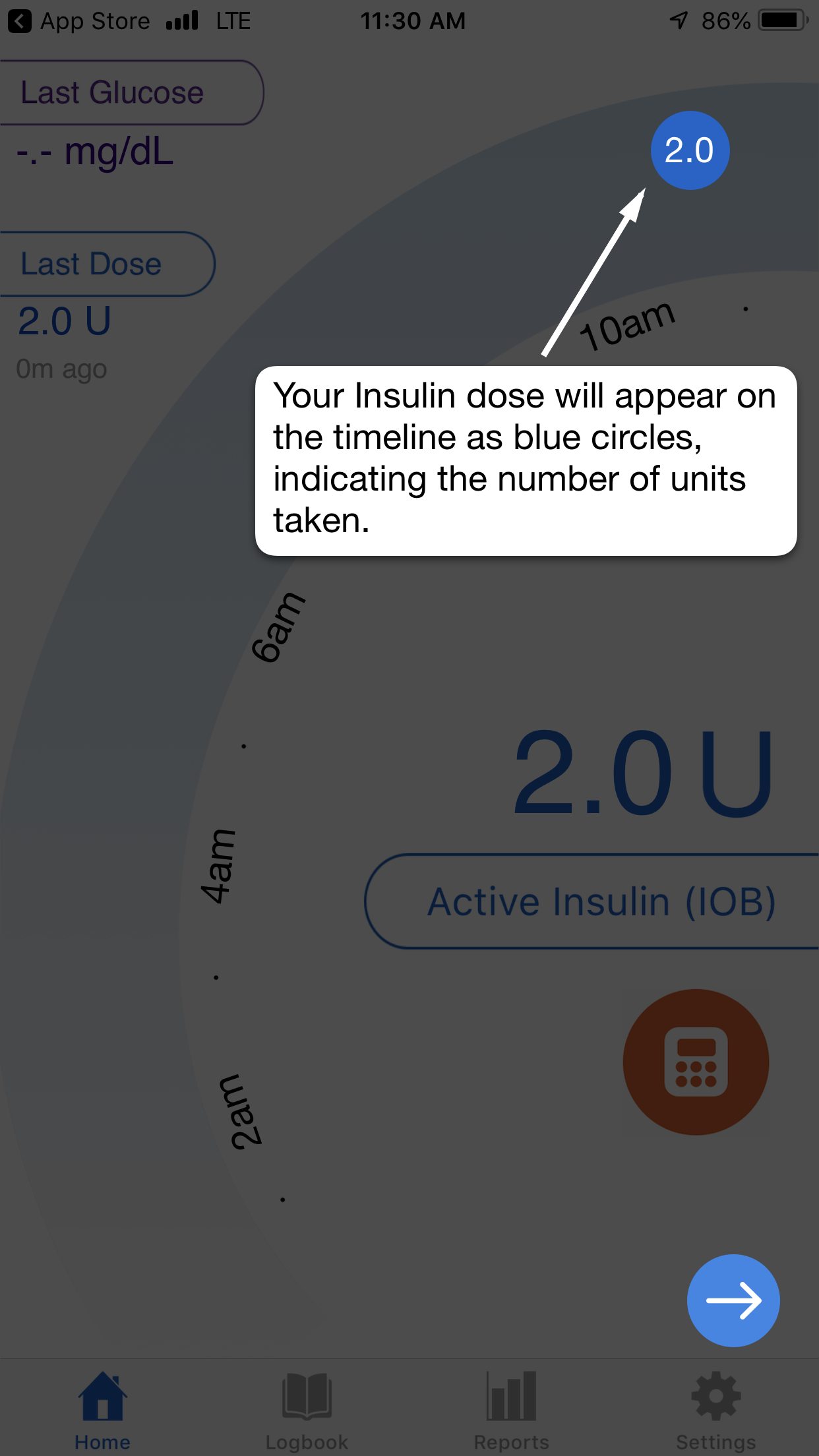 companion medical inpen - insulin dose